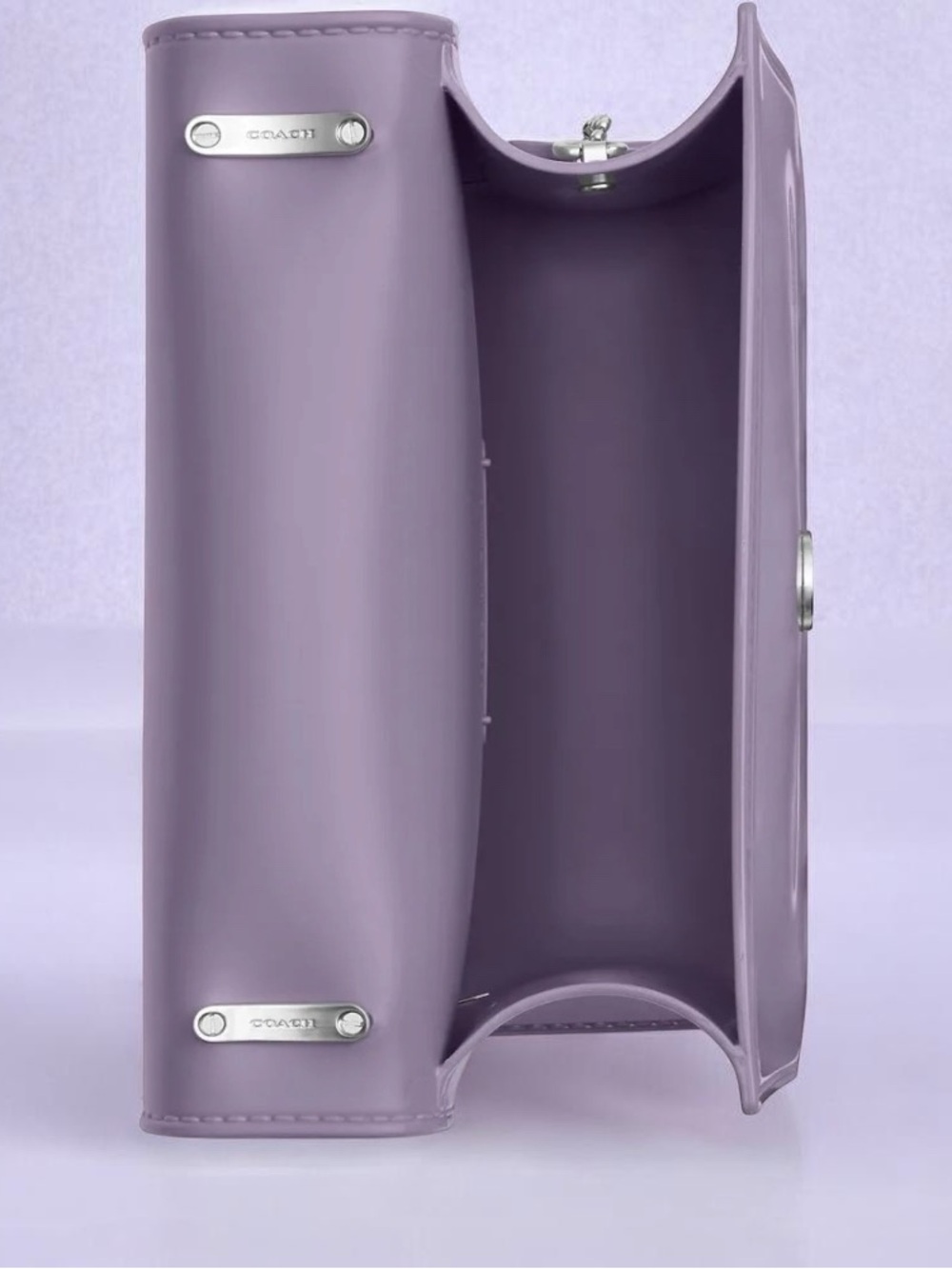 Coach Jelly Morgan Bag Bright Grape Purple CH748 Rare Statement Crossbody - Picture 8 of 9